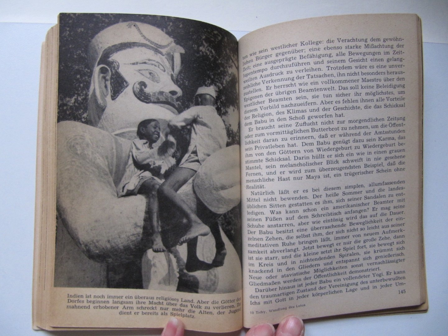 Herbert Tichy - Die Wandlung des Lotos - Ein Indienbericht