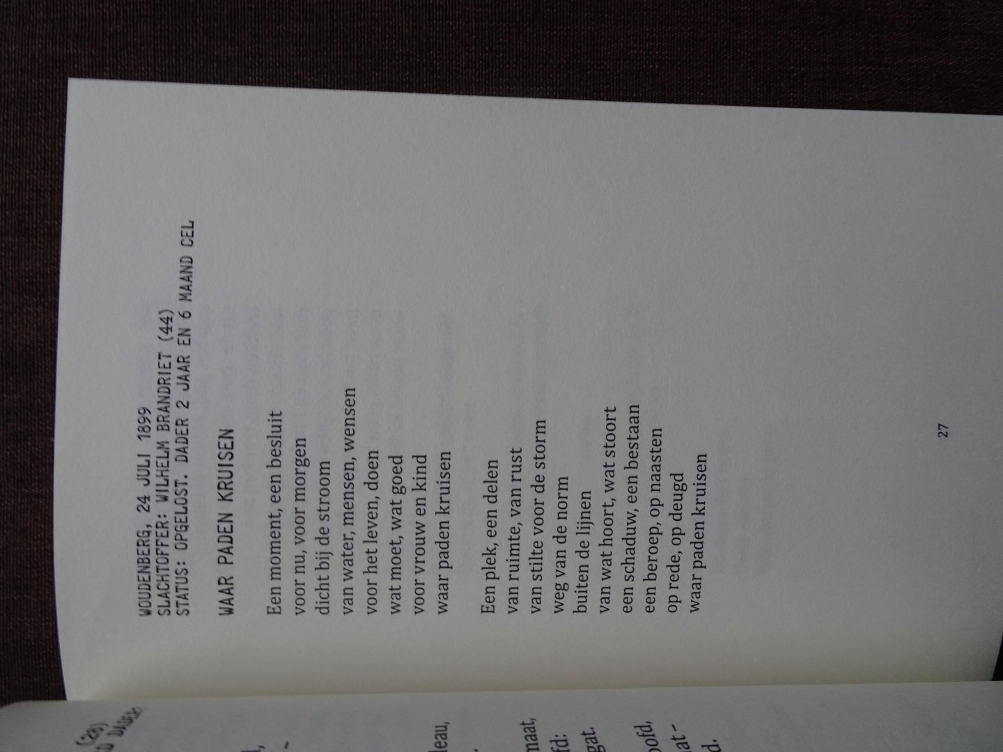 Droog, Bart F.M. (samenstelling) - MOORDBALLADEN Op ware moorden gebaseerde gedichten