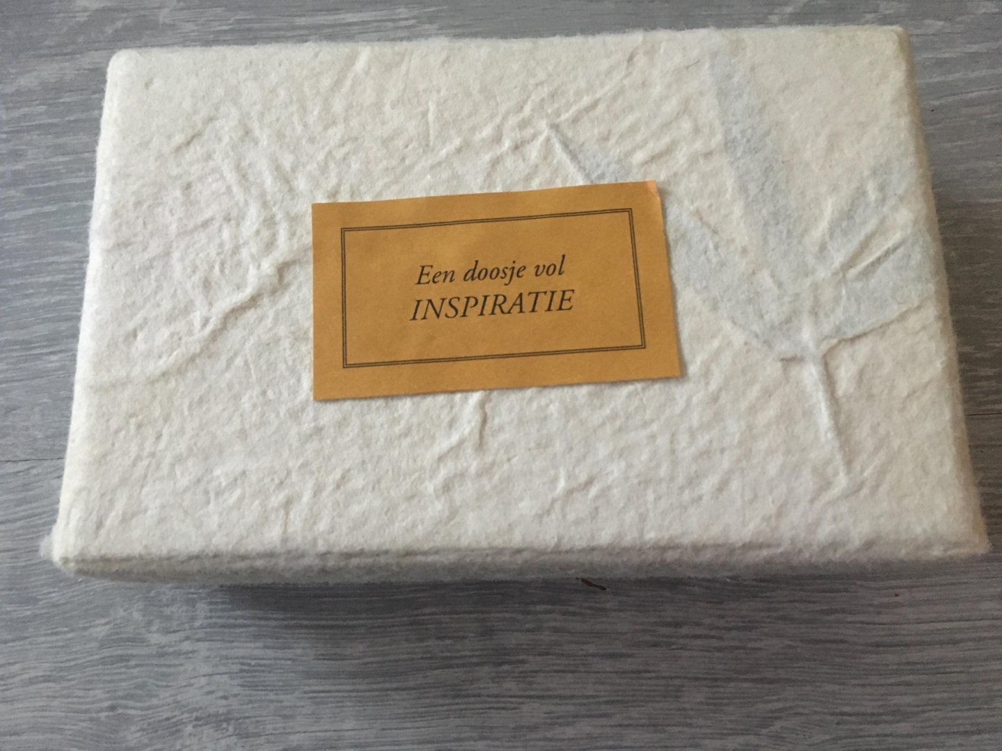 Voet, Willem - Een doosje vol inspiratie