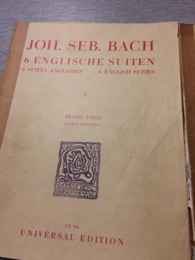 Joh Seb Bach - 6 Englische suiten,Franzosische suiten,Klavierwerke