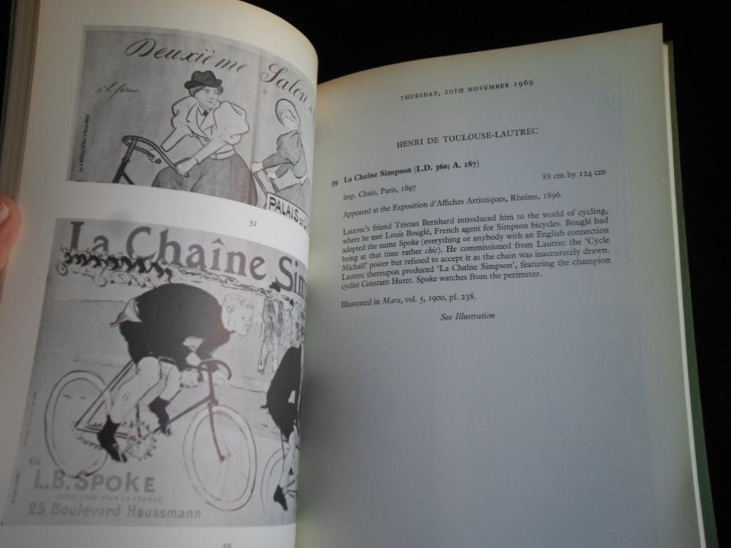 Catalogus Sotheby & Co, London - French Fin-de- Siecle Posters II