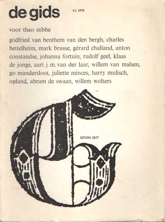 Constandse, H. Mulisch e.a. (redactie), A.L. - De Gids. Algemeen Cultureel Maandblad. Honderddrieëendertigste jaargang, 1970 no. 5