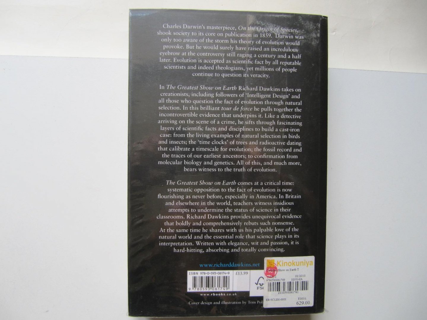 Richard Dawkins - The greatest show on earth / the evidence for evolutiion