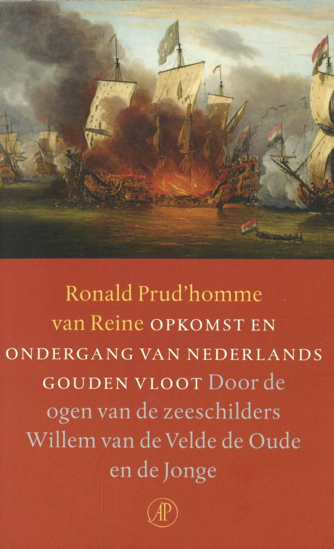 Prud'homme van Reine, Ronald - Opkomst en ondergang van Nederlands Gouden Vloot - Door de ogen van de zeeschilders Willem van de Velde de Oude en de Jonge