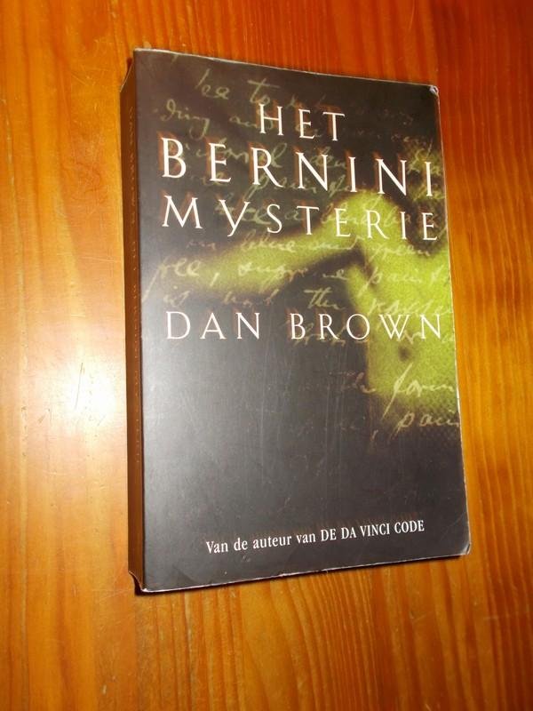 BROWN, DAN, - Het Bernini Mysterie.