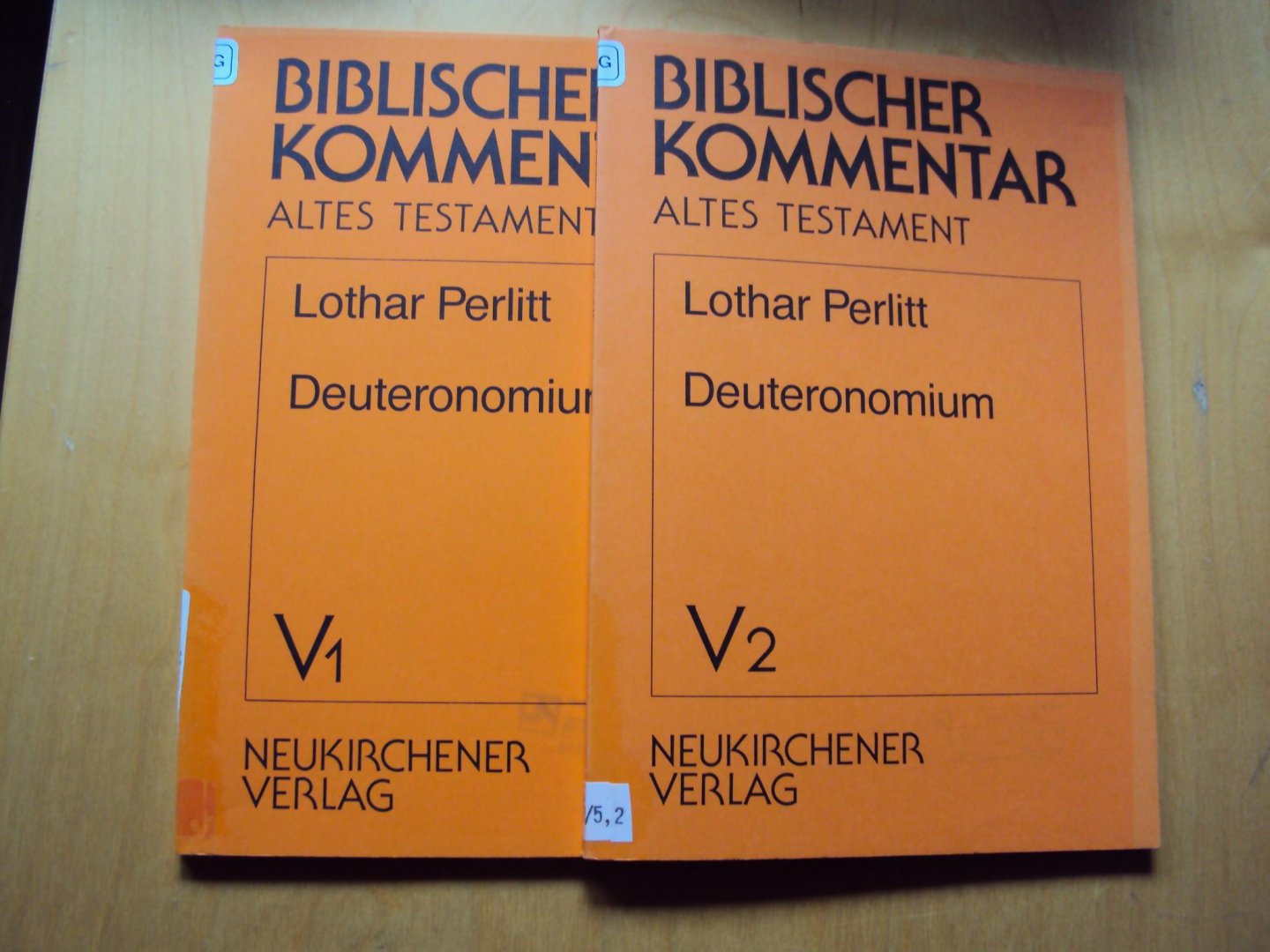Perlitt, Lothar - Deuteronomium 1,1-2,23 (Biblischer Kommentar Altes Testament, Band V/1 en 2)
