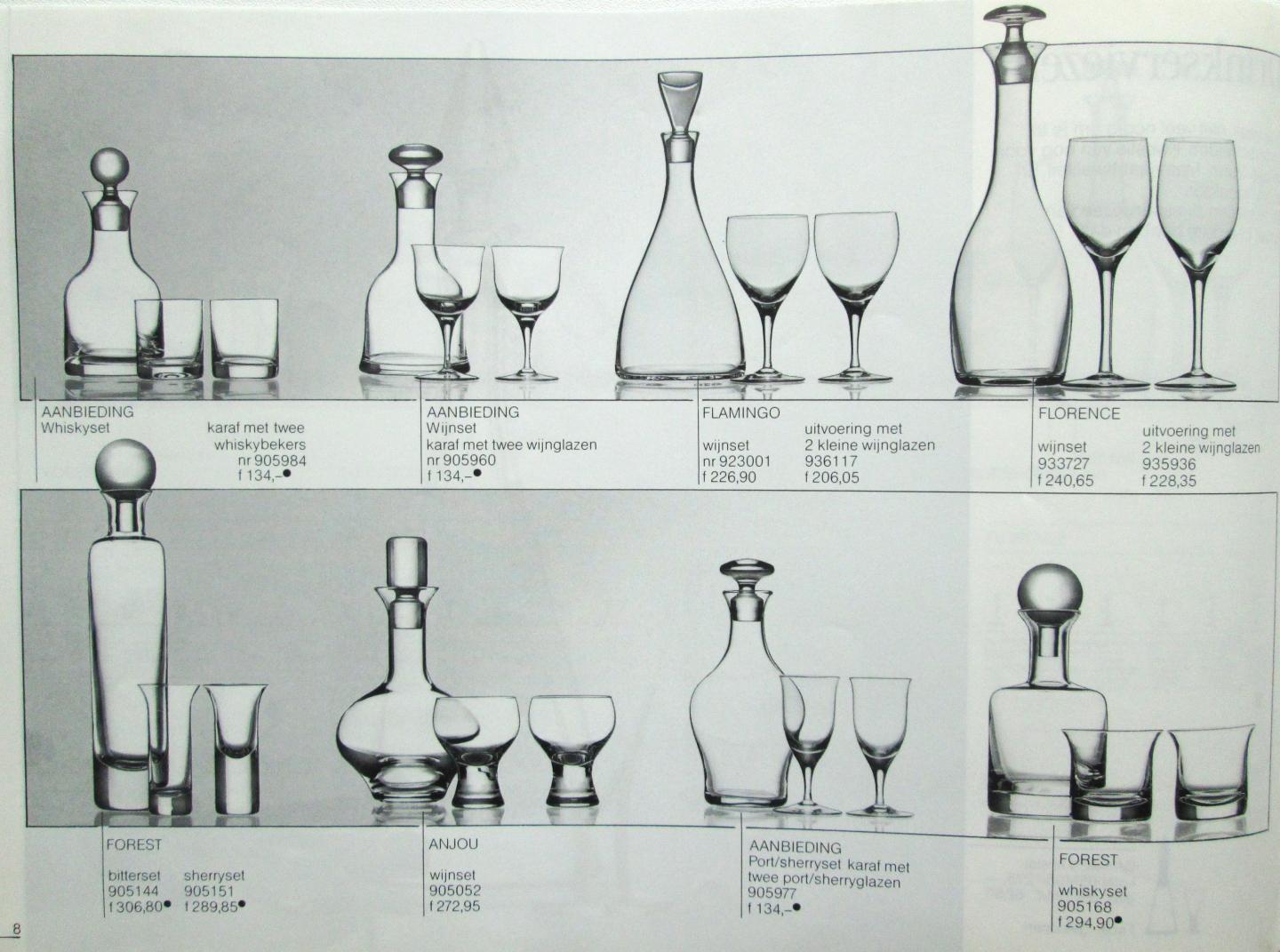 Royal Leerdam - Catalogus Royal Leerdam 1988  (met glas van oa  andries copier en floris meydam)