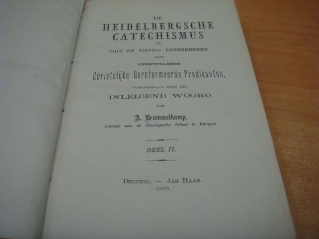 Brummelkamp, A - De Heidelbergsche Catechismus - In drie en vijftig leerredenen. Deel 1 en Deel 2