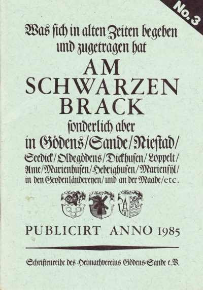 Michael Clemens - Am Schwarzen Brack No. 3