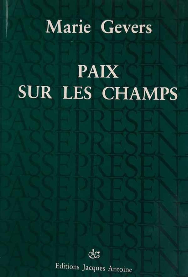 GEVERS Marie - Paix sur les champs
