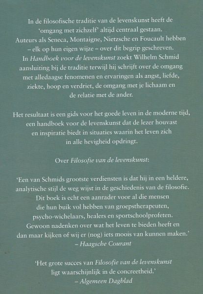 Schmid, Wilhelm - Handboek voor de levenskunst