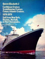 Cunard - Brochure Queen Elizabeth 2 Cruises 1978-1979