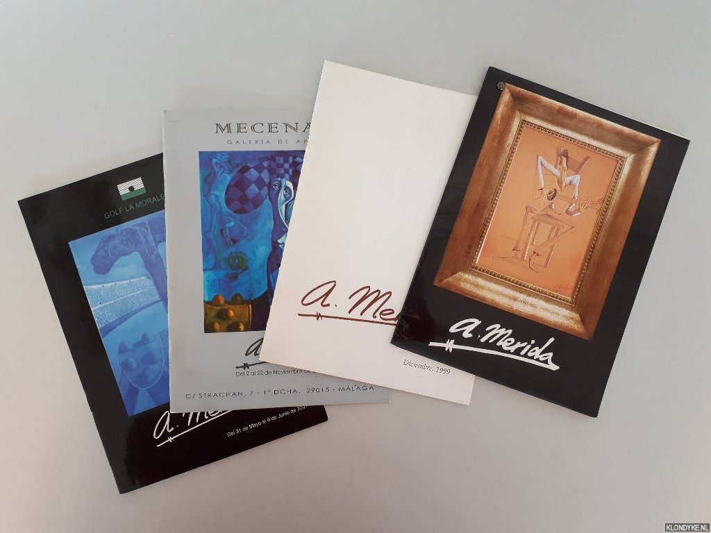 Zabala de la Serna, Vicente - and others - Andrès Merida (4 catalogues)