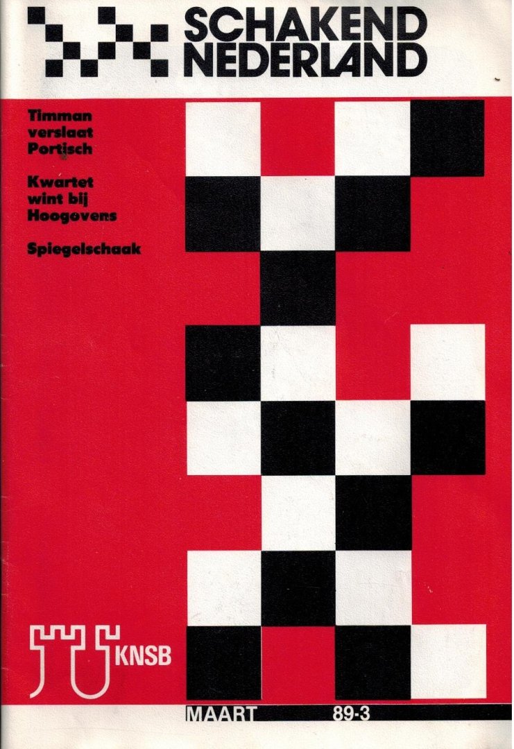  - Schakend Nederland 96e Jaargang 1989 Losse Nummers -Losse Nummers