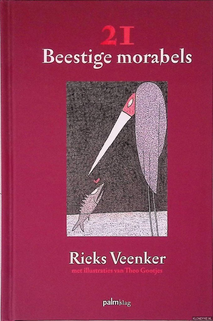 Veenker, Rieks - 21 Beestige morabels *GESIGNEERD*