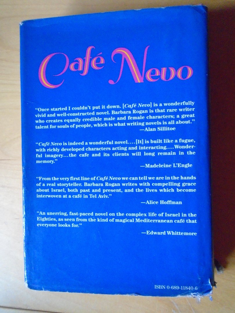 Rogan, Barbara - Café Nevo