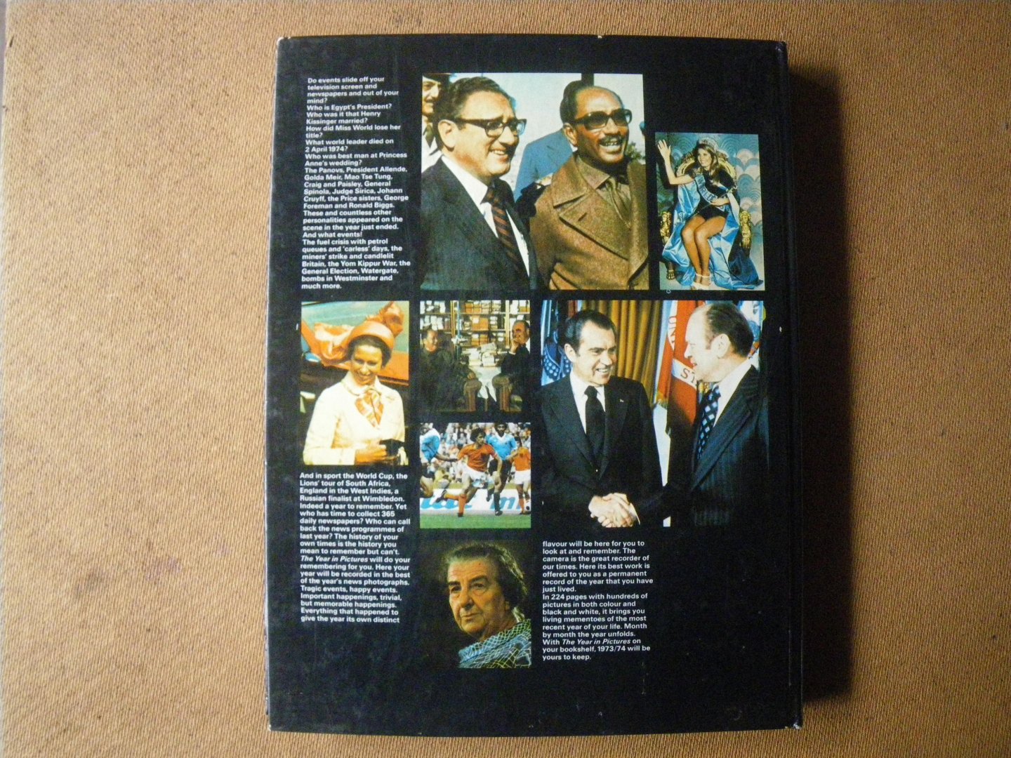 Scrivenor Patrick, Rodrigues David, illustraties Simmonds Edward J - The Year in Pictures 1973 1974