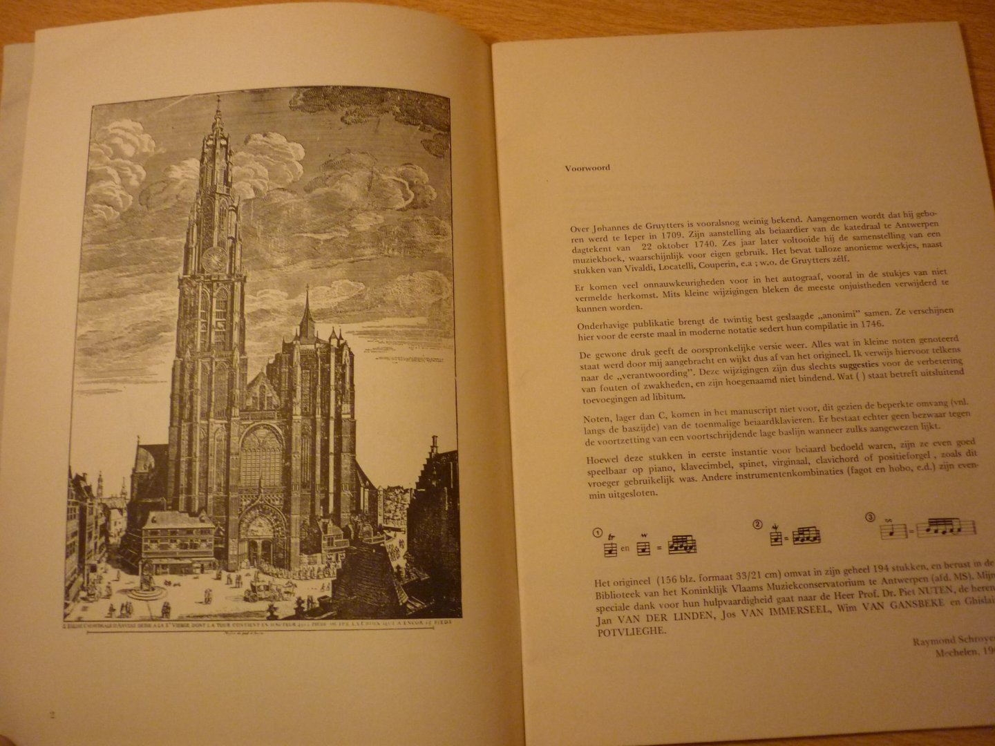 Gruijtters; Joannes de  /  Raymond Schroyens - 20 stukken uit het Clavier-boek van Ioannes de Gruijtters