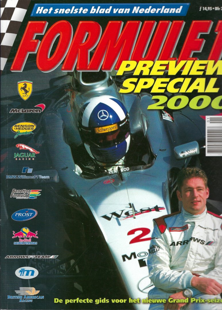 Diverse - Formule 1 Preview Special 2000 -De perfecte gids voor het nieuwe Grand Prix-seizoen!
