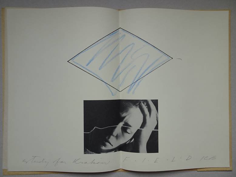 Blake, John. - F-I-E-L-D. A work of two parts for one room.