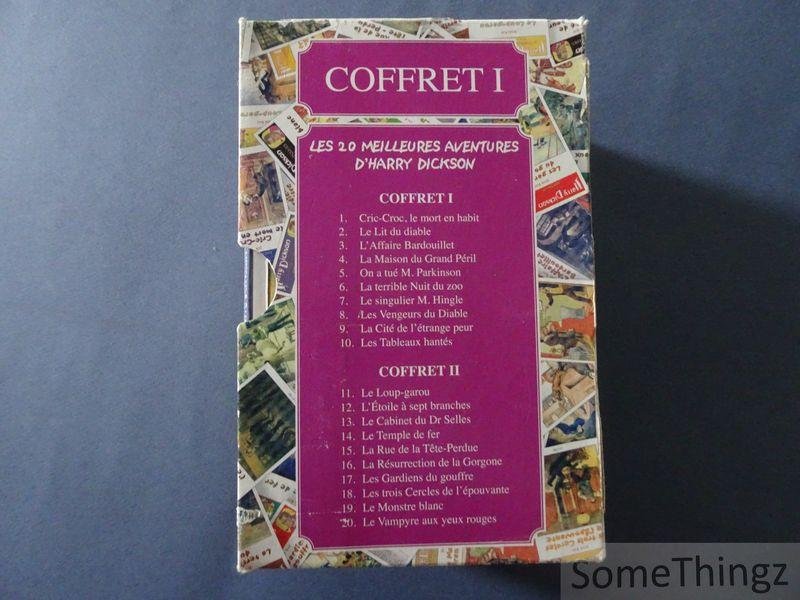 Jean Ray - John Flanders - Raymond De Kremer (pseud.). - Harry Dickson, Le Sherlock Holmes Americain. Coffret 1: Cric-croc, le mort en habit. / Le lit du Diable. / L'affaire Bardouillet. / La Maison du Grand Péril. / On a tué Mr Parkinson. / La terrible Nuit du zoo. / Le singulier Monsieur Hingle. /...