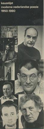 FOKKEMA, R.L.K. - Keuzelijst moderne Nederlandse poezie 1950-1980.