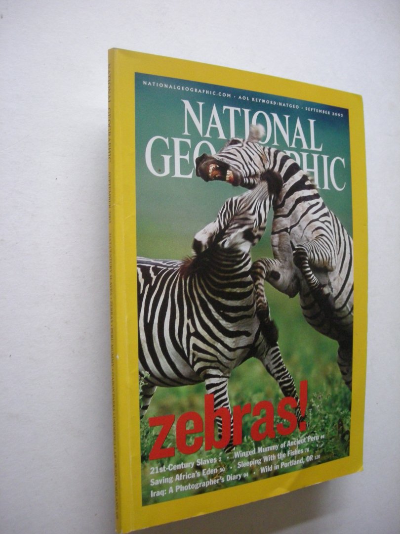 Red. - Saving Africa's Eden (Gabon /  Zebras East Africa, and other articles)