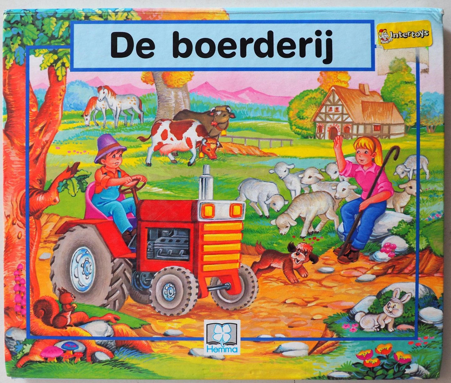 Bijvoet C, ill. Busquets C - De boerderij Pop-up boek Serie Panorama