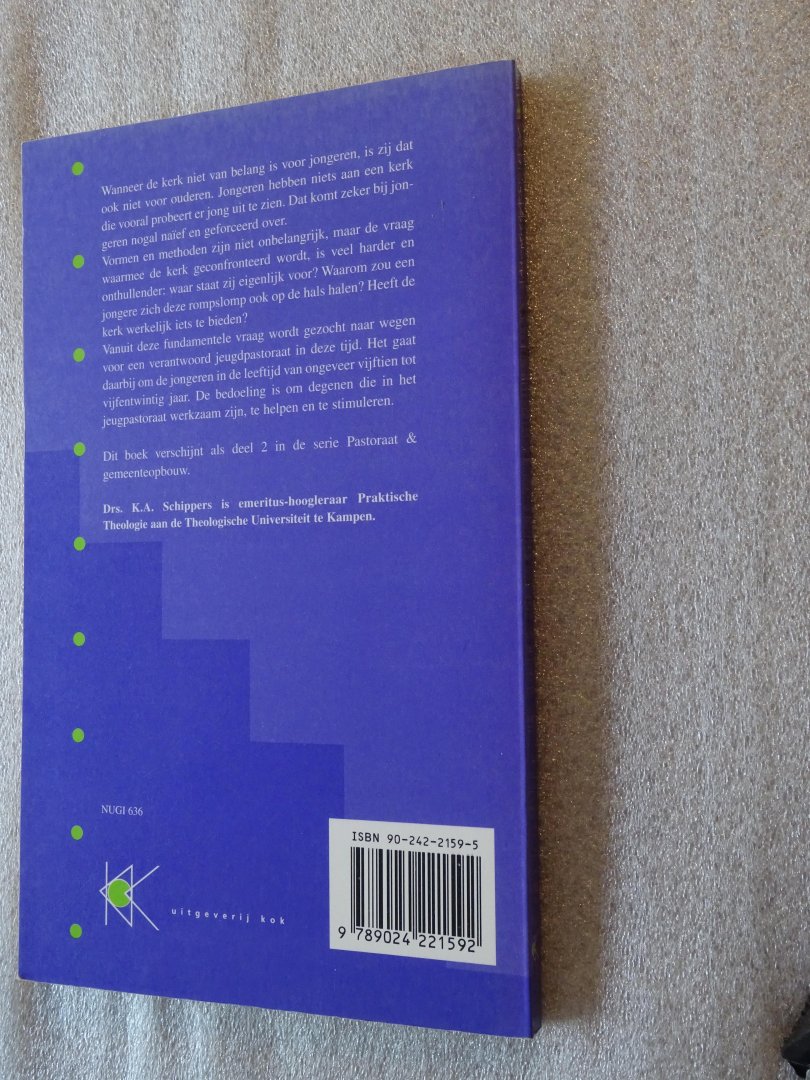 Schippers, K.A. - Kerk, waar is dat goed voor? / Ontwerp van een jeugdpastoraat