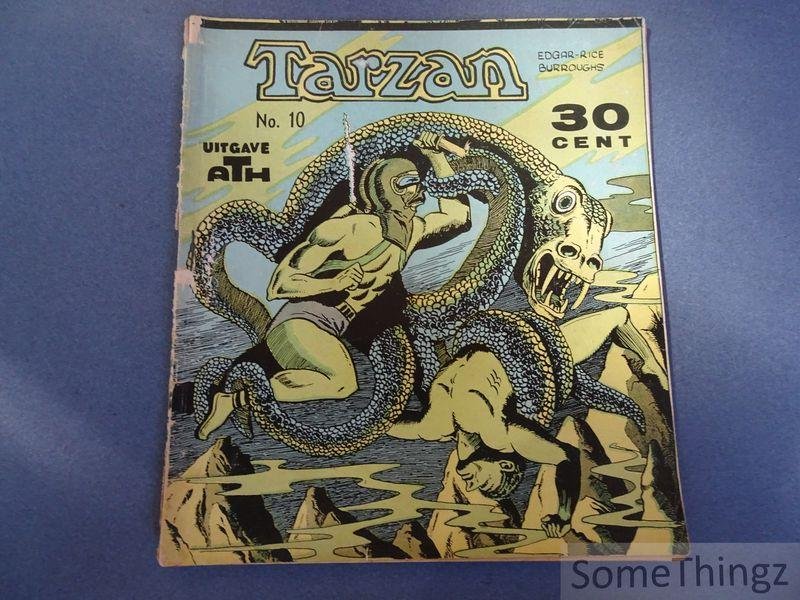 Edgar Rice Burroughs / Dick Vlottes (scenario en tekeningen) - Tarzan. N° 10 : De Gryf. Vervolg. Deel 2.