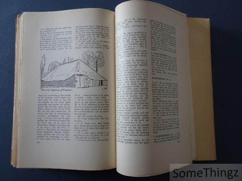 Goossenaerts, J.. - Taal van en om het landbouwbedrijf in het noordwesten van de Kempen. Een taal-, vak-, geschied-, heem- en volkskundige bijdrage tot de Nederlandse woordenschat. [10 vol.]