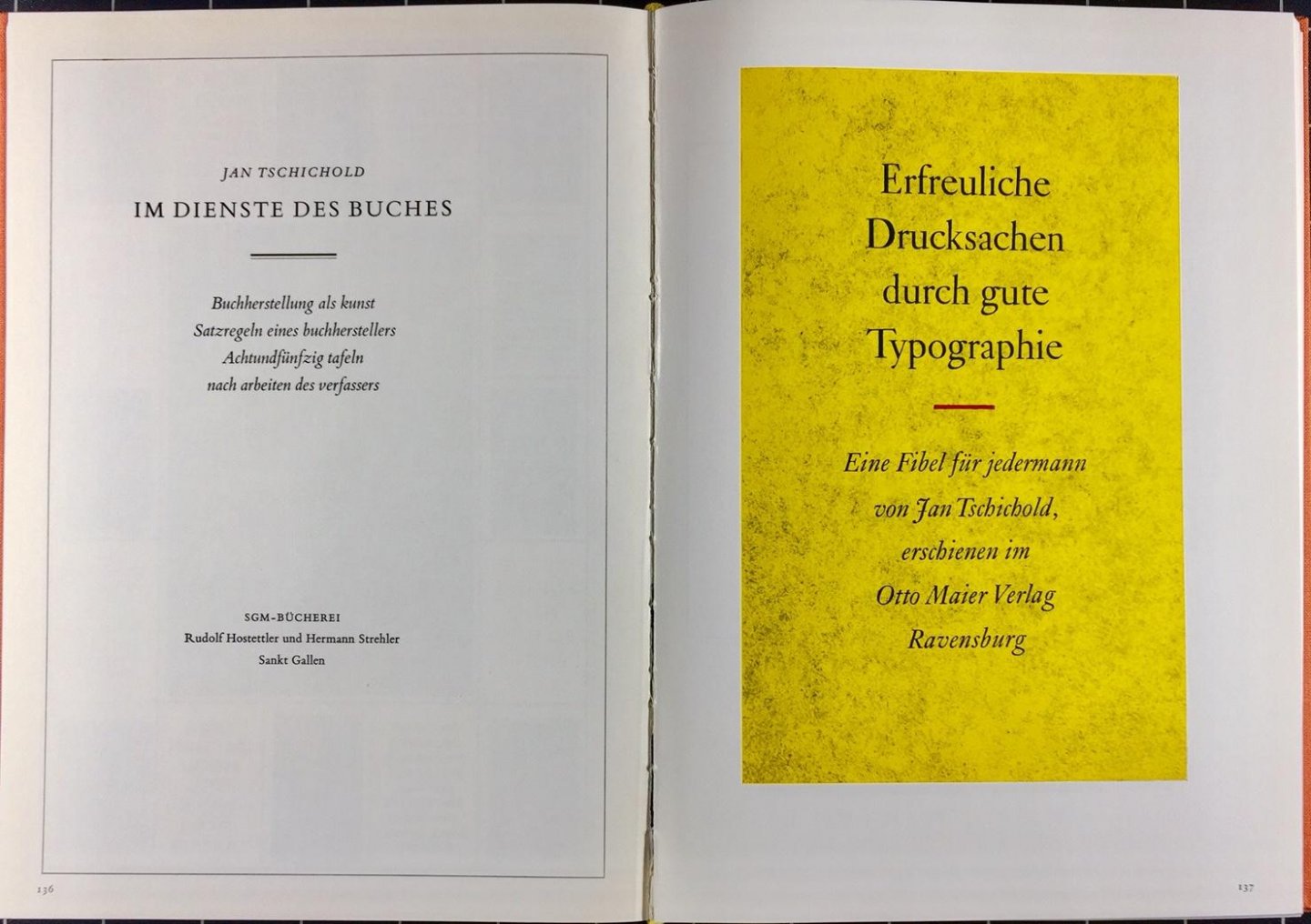Werner Klemke - Leben und Werk des Typographen Jan Tschichold