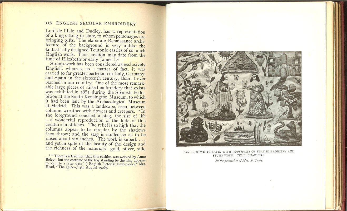 Jourdan, M.A. - English Secular Embroidery 1st Edition 1910