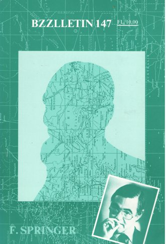 Cartens, Daan , Johan Diepstraten en Phil Muysson - Bzzlletin nr. 147. F. Springer nummer