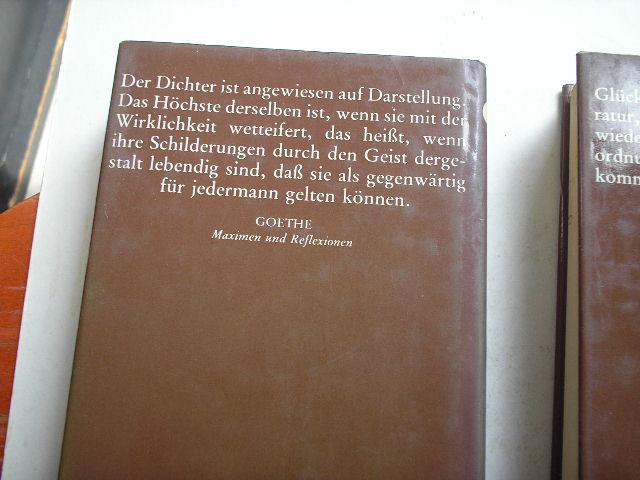  - Goethes Werke in vier delen, Baenden