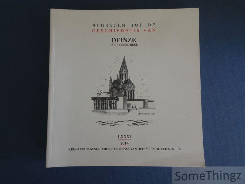 Goeminne, Luc et al. - Bijdragen tot de geschiedenis van Deinze en de Leiestreek. Jaarboek LXXXI, 2014.