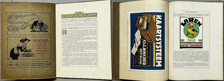 BEDRIJFSREKLAME, De - De Bedrijfsreklame. Officieel orgaan van de Nederlandsche Vereeniging ter Bevordering der Bedrijfsreklame. Eerste jaargang nummer 2, Augustus 1916.