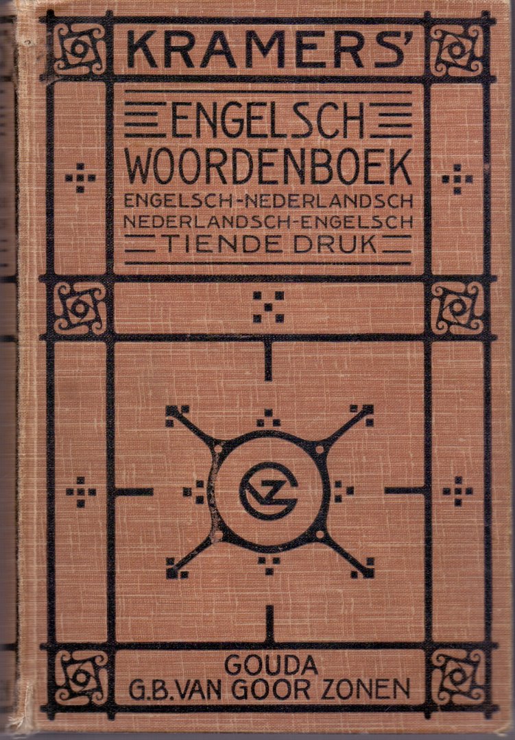 Prick van Wely, dr. F.P.H. (bewerkt door) (ds1250) - Kramers' Engelsch Woordenboek. Engelsch-Nederlandsch en Nederlandsch-Engelsch