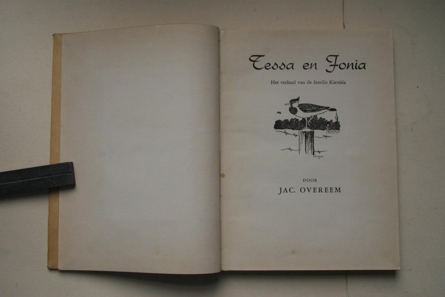 Jac. Overeem - Het verhaal van de familie Kievitia Tessa en Fonia