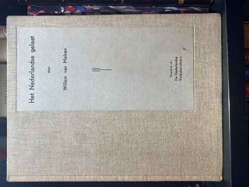 Malsen, van, Willem - Het Nederlandse gelaat