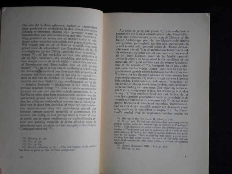 Bosch, Dr.F.D.K. - Het ontwaken van het aesthetisch gevoel voor de Hindoe-Javaansche oudheid