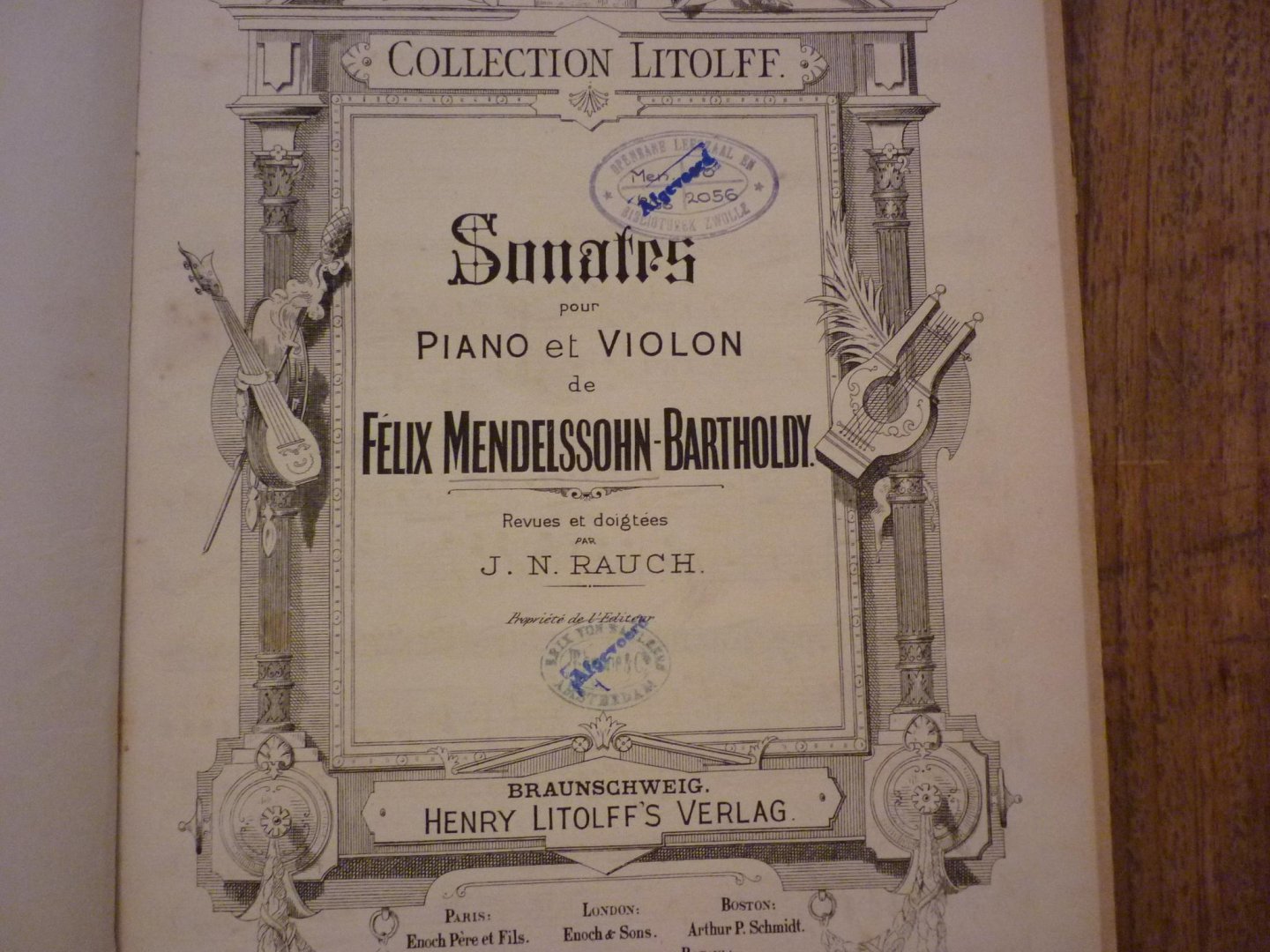 Mendelssohn; Felix (1809–1847) - Sonates; Lieder ohne Worte; Mélodies Choisies; Ouvertures; Pieces Caractéristiques - (J.N. Rauch) (zie meer info)