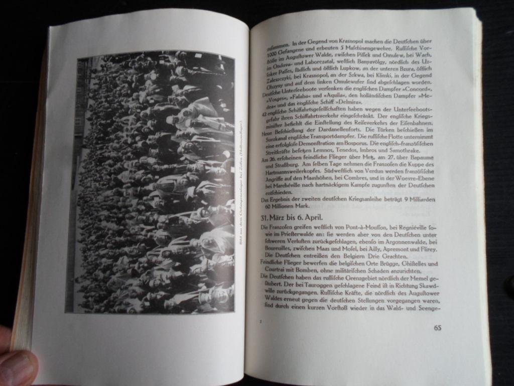  - Kriegskalender August 1914-Juli 1915