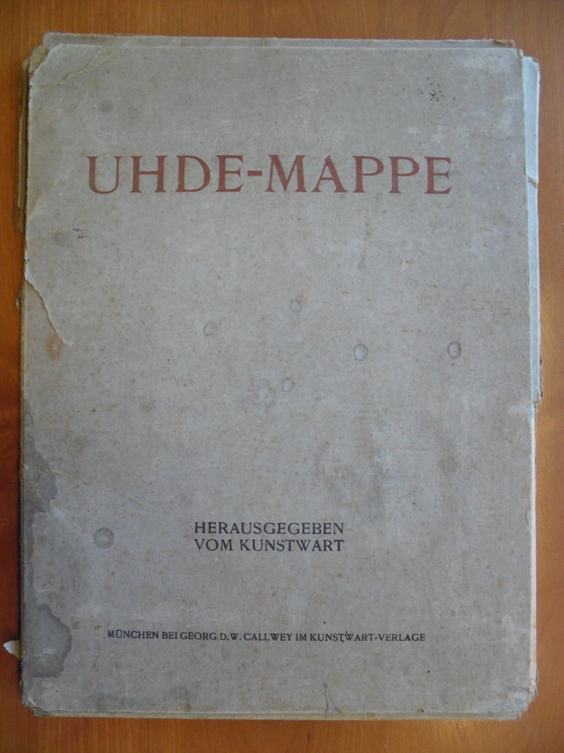 Uhde Fritz von / Kunstwart (herausgegeben) - UHDE-Mappe