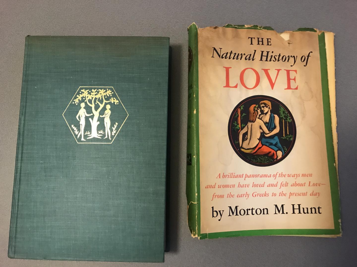 Hunt, Morton M - The Naturel History of Love, from early Greeks to present day