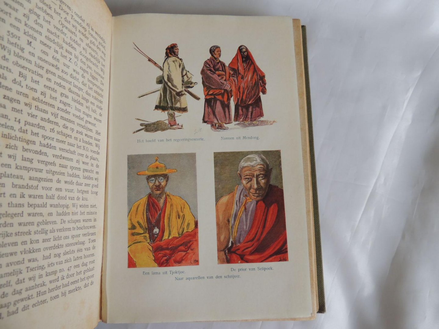 Hedin, Sven - Blink H. - Transhimalaya  PART 1 - 2 COMPLETE SET - Ontdekkingen en avonturen in Tibet. MET KAART