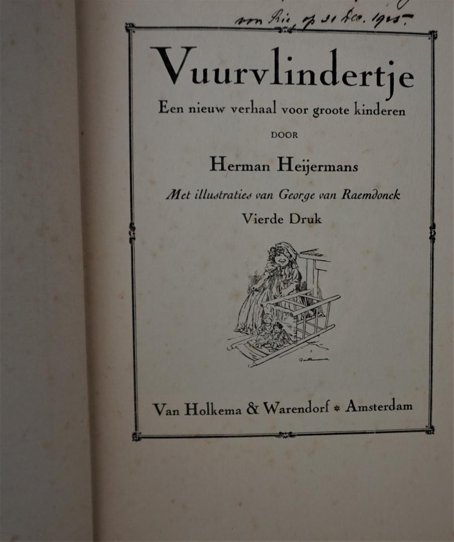 Heijermans, Herman - Droomkoninkje  deel 1 en vuurvlindertje deel 2