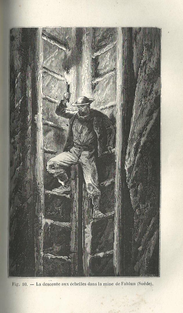 Simonin, L. (tekst) & A. de Neuville (illustraties) - Les merveilles du monde souterrain