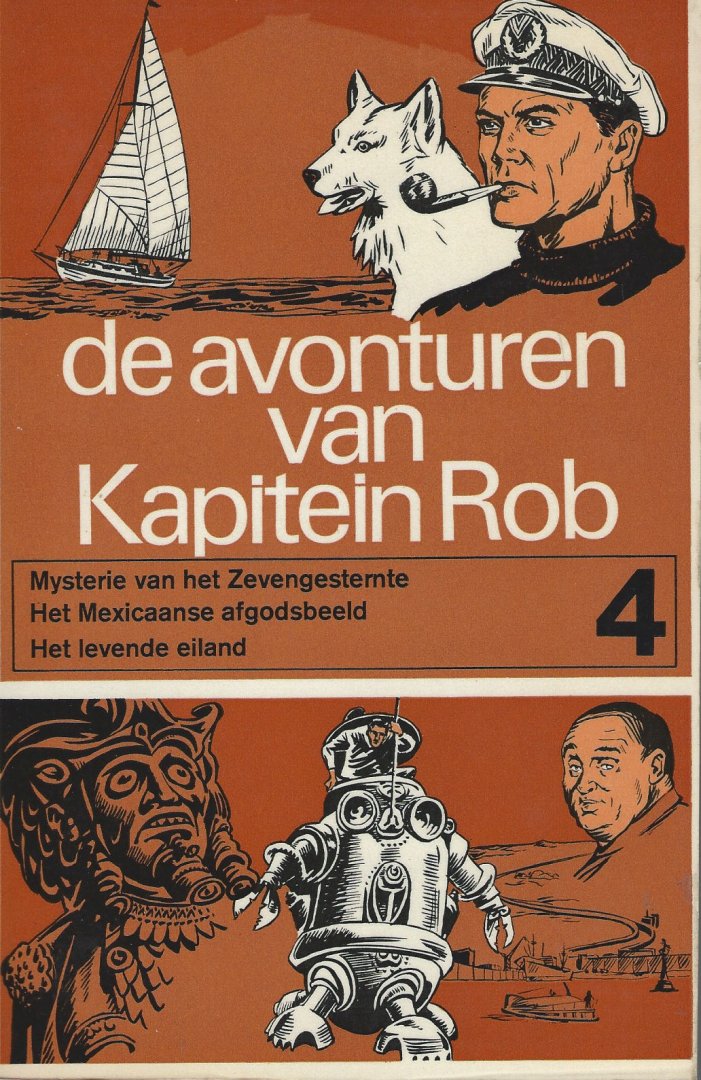 Kuhn, Pieter - De avonturen van Kapitein Rob / 4: Mysterie van het Zevengesternte, Het Mexicaanse afgodsbeeld, Het levende eiland