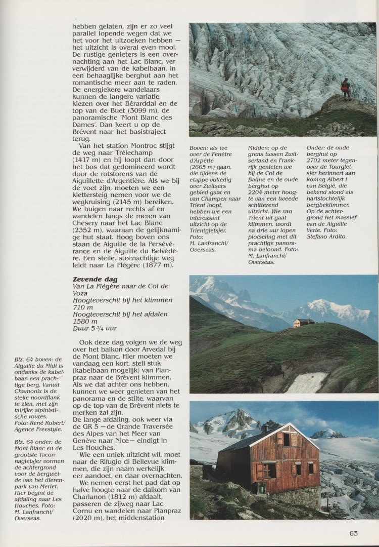 Ardito, S. - Trekking in de Alpen / druk 1